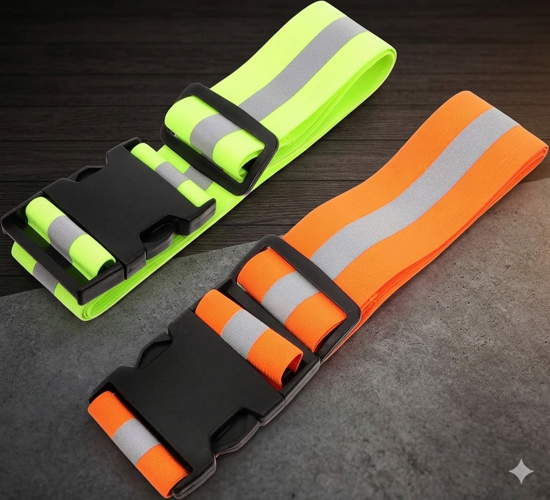 Anisafe reflective belt for cow - night safety India